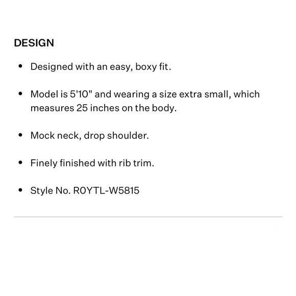 EILEEN FISHER NWT M L Italian Cashmere Mock Neck Top Sweater in Moon Gray - Picture 8 of 10